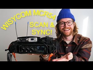 Wisycom MCR54: How To Scan and Set Multiple Frequencies