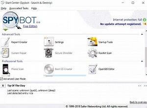 Cuide do registro do Windows gratuitamente com o Spybot - Search & Destroy