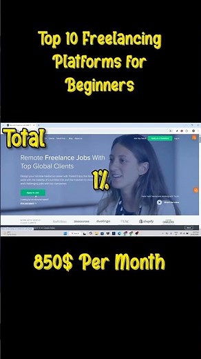 Top 10 Freelancing Platforms for Beginners in 2026 🤑| #Freelancing2026 #WorkFromHome