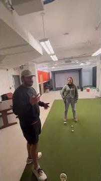 Checkpoint Golf: Putting Lesson with Beginner Level Golfer