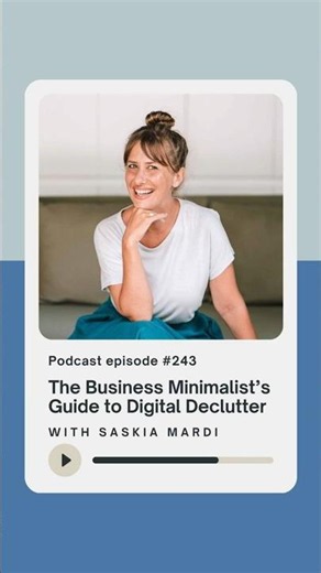 How to master the customer journey | Saskia Mardi | More Organised Less Clutter Podcast