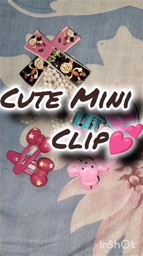 “Cute mini clips 🎀 Tiny style, big vibes 💕 #MiniClips #HairAccessories #CuteClips #Aesthetic”