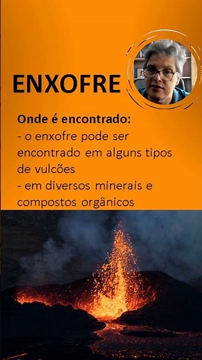 ✅ ENXOFRE - CONHEÇA AS CURIOSIDADES E APLICAÇÕES DESSE ELEMENTO QUÍMICO - já caiu no ENEM.