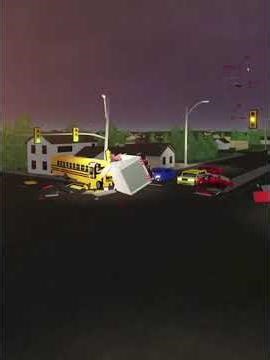 Kind Drivers SAVE School Bus From Being HIT by a TRUCK