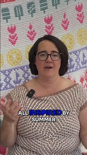Great Summer Mosaic Crochet-Along #crochetblanket