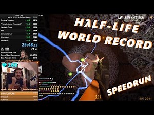 [WORLD RECORD] Half-Life scriptless Speedrun in 25:48