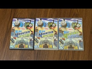 3 Release Of Thomas & Friends Blue Mountain Mystery DVD