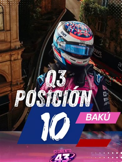 COLAPINTO EN Q3 OTRA VEZ Y LARGARÁ DESDE EL PUESTO 10 MAÑANA EN LA CARRERA. CON POLÉMICA ESTRATEGIA DE ALPINE QUE NO AYUDÓ AL PILOTO ARGENTINO 🔥🇦🇷💪 #Alpine #F1 #Formula1 #Colapinto #FrancoColapinto