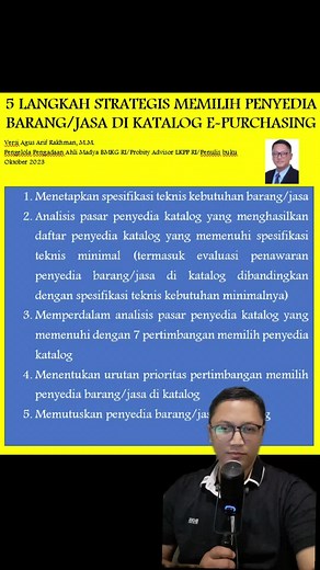 5 Strategi Memilih Penyedia Katalog e-Purchasing