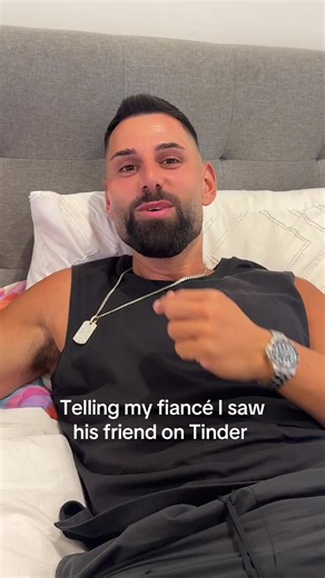 Tinder Prank on My Boyfriend: Saw His Friend!
