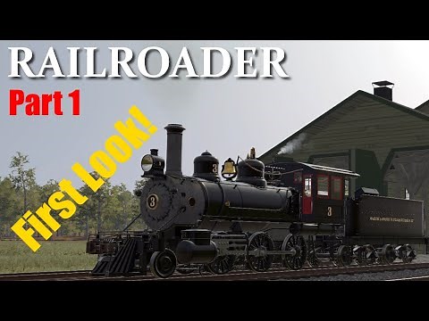 Railroader Gameplay First Look | The Tutorial Part 1