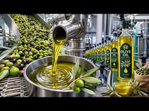 Inside the Factory: How Olive Oil Is Made – Complete Step-by-Step Production Process