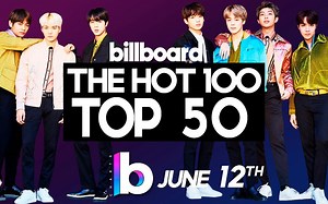 Billboard 单曲榜 Hot 100 Top 50 June 12th, 2021