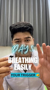 Day 5 - Breathing Easily . Most people who live with asthma keep blaming the weather, pollution, or “weak lungs”… but the truth is, asthma is often triggered — not random. Every person has a different set of things that silently provoke their airways: for some, it’s dust mites or perfumes, for others, it’s pollen, cold air, or even certain foods. Once you know your triggers, controlling asthma becomes a completely different game. You stop guessing and start managing it intelligently. That’s wher