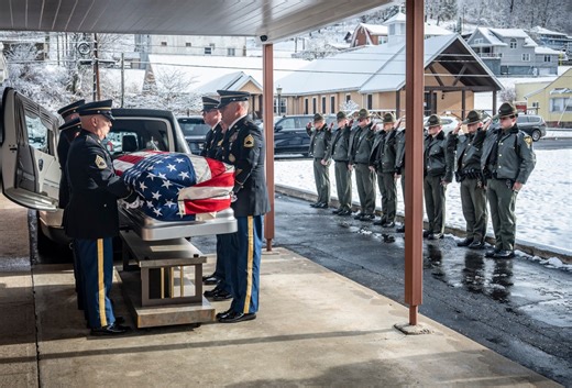 US Army Spc. Beckstrom laid to rest at the West Virginia National Cemetery in Grafton