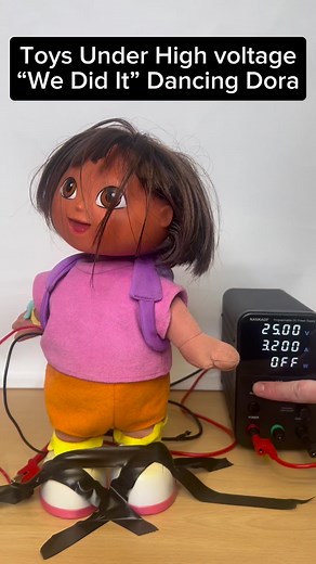 Toys Under High voltage - “We Did It” Dancing Dora #highvoltage #untilitpops #toy #dora #doratheexplorer #wedidit #popit | Lord Of Nerds