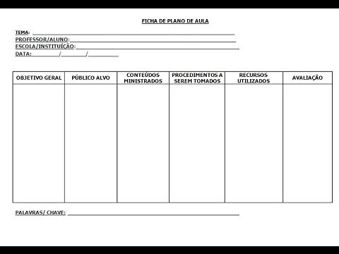 Plano de Aula Pronto