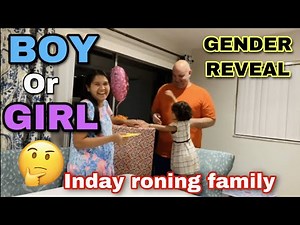 Inday roning family gender reveal | ano sa tingin nyo lalaki o babae