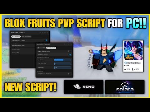Blox Fruits PvP Script for PC & LAPTOP No Key 2026!!