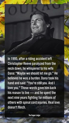 When Superman wanted to give up, his wife said seven words that changed everything.