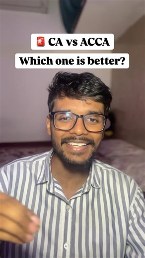 Suraj Kumar on Instagram: "CA vs ACCA? 🤔 They’re not life decisions. They’re just tools. The real difference is YOU — your discipline, consistency, and mindset. A tool doesn’t decide success. The person using it does. What’s your take? 👇 Comment CA or ACCA and tell me why ⬇️ #CAvsACCA #CommerceMindset #AccountingJourney #FinanceStudents #CareerReality"