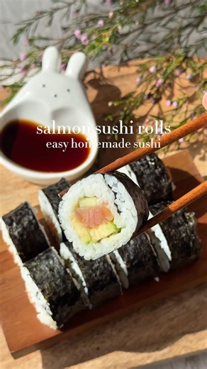 POV: you just realized sushi night doesn’t require a restaurant reservation 🍣