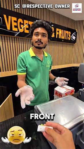 This Man Bought One Grape, The Cashier Was Immediately Shocked😱