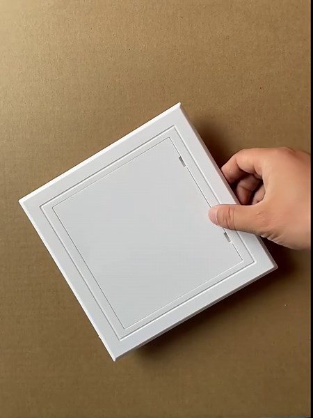 NANMEN Plastic Access Panel Door White Removable Inspection Hole Inspection Port Wall Access Doors Doors Wall Ceiling | Lazada PH