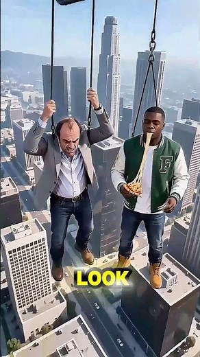 Franklin's INFINITE Pizza: 99% Fail This GTA 5 Heist 🚁#gta #gta5 #gta6 #gtaonline #franklin #gtav