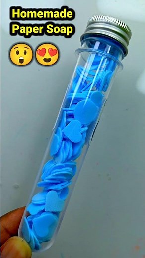 Homemade Paper Soap Making Kit | How to Make Paper Soap With Shampoo and Colgate |#papersoap