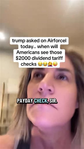 MBA Economic News on Instagram: "Tariff dividend check of $2000 for Christmas? 😂😂😂 #taxrefund #taxrefundseason #taxes #funny #fyp"