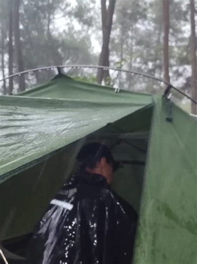 Surviving a Heavy Rainstorm While Camping