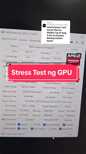 Pano Mag Stress Test ng GPU Tutorial | Paano I-test ang GPU