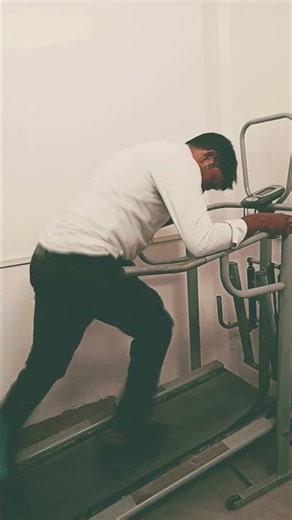 Treadmill workout exercise