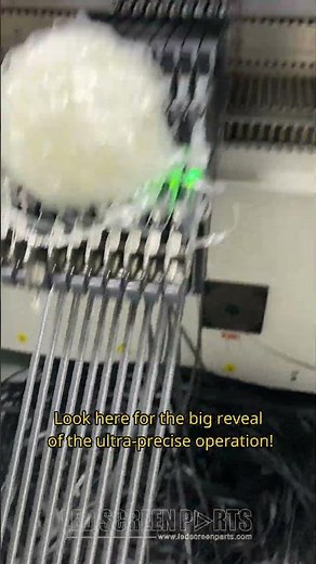 Packaged LED lamp beads: automated patching
