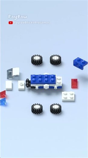 Mini LEGO Police Interceptor Speed Build! 🚔🚨