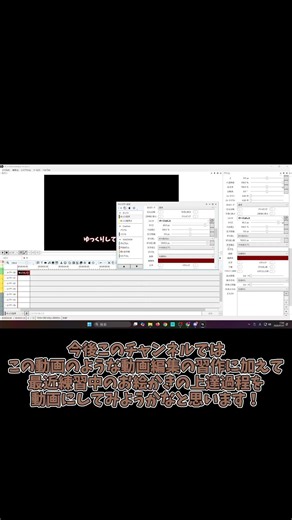 【初投稿】YMM4で動画編集テスト！ #動画編集