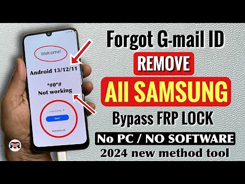 FREE :- 2026 SAMSUNG FRP Bypass Android 13 (100% DONE) No *#0*# | No Need Unlock Tool