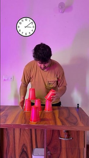 Stack Cups in Pyramid shape! #pyramidsofegypt