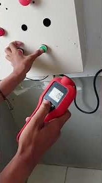 Measuring the Rotational Speed ​​of a Single Phase Electric Motor Using a Tachometer #Shorts