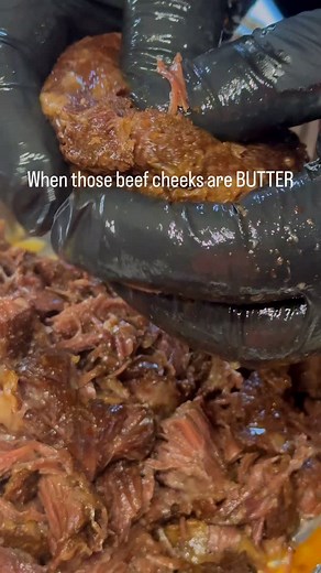 Soft and succulent with some Grande Gringo, #beefcheeks #braised #beef #smoker #slowcooker #comfortfoods #tender #howtobbqright #mrbeefcheeks | Ramey Stevens
