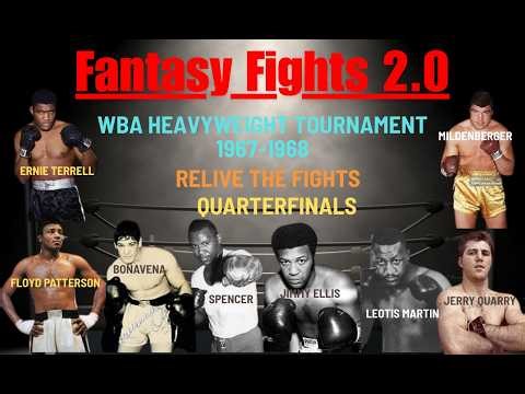 WBA Heavyweight tourney 1967 68 Fantasy Fights 2 0