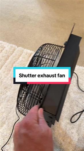 Efficient 14-Inch Shutter Exhaust Fan for Home Use