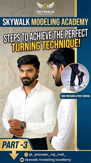 PART- 3. steps to achive the perfect turning technique