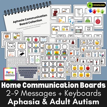 Aphasia Board Collection - Visual Tools for Communication and Recovery