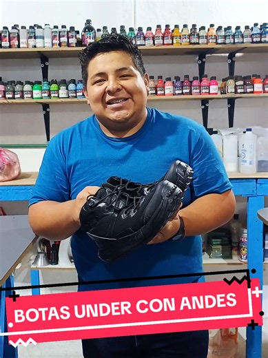 Botas Under Armour para uso táctico con suelas ATLAS de la marca @Andes Generation trabajadas 100% con vulcanizado!! 😎🔥✨ #shoesfootexpress #reparadoradecalzadocarol #andesatlas #botastacticas #underarmour