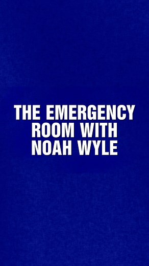 Emergency Room Category on Jeopardy with Noah Wyle