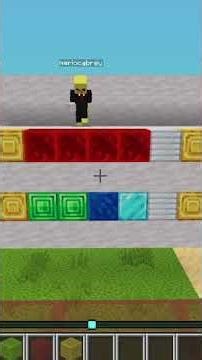 COMBINAÇÃO DE CORES NO MINECRAFT! #shorts #combinacaodecores #minecraft #aura