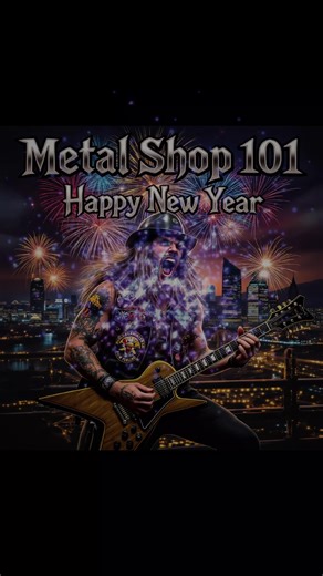 As we close the chapter on 2025 we would like to thank all the Pr People , Record Labels , Radio Stations That Carry The show and everyone Benind The Scenes of Metal Shop 101 , To all The Bands That Rocked This Past Year and To all The Fans Of Metal Shop 101 YOU GUYS ROCK !!!! Metal Shop 101 would Not Be possible with out You The Bands The Driving Force that Keeps The Blast Furnace Burning here at This Abandon Steel Mill Happy New Year From Doc Rock & Mrs Rock We Thank You We Wish You All A Rock