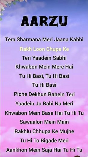 Aarzu lyrics | Asim Azhar, Noor, Khan, Madhurxo | Aarzu song lyrical,